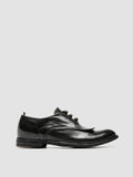 LEXIKON 554 - Schwarze Derby-Schuhe aus Leder - thumb image 1,side view