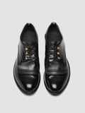 LEXIKON 554 - Schwarze Derby-Schuhe aus Leder - thumb image 2,side view