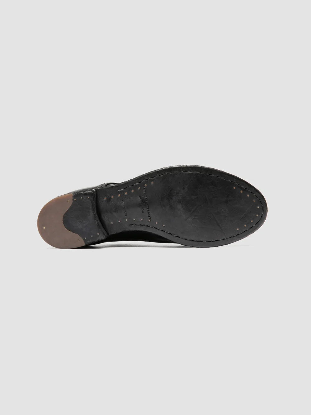 LEXIKON 554 - Schwarze Derby-Schuhe aus Leder - image 5,side view