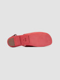 MEREDITH 001 - Rote Ledersandalen mit Fersenriemen - thumb image 5,side view