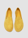 MIENNE 101 - Loafer aus gelbem Wildleder - thumb image 2,side view
