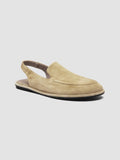 MIENNE 116 - Brown Suede Slingback Sandals - thumb image 3,side view