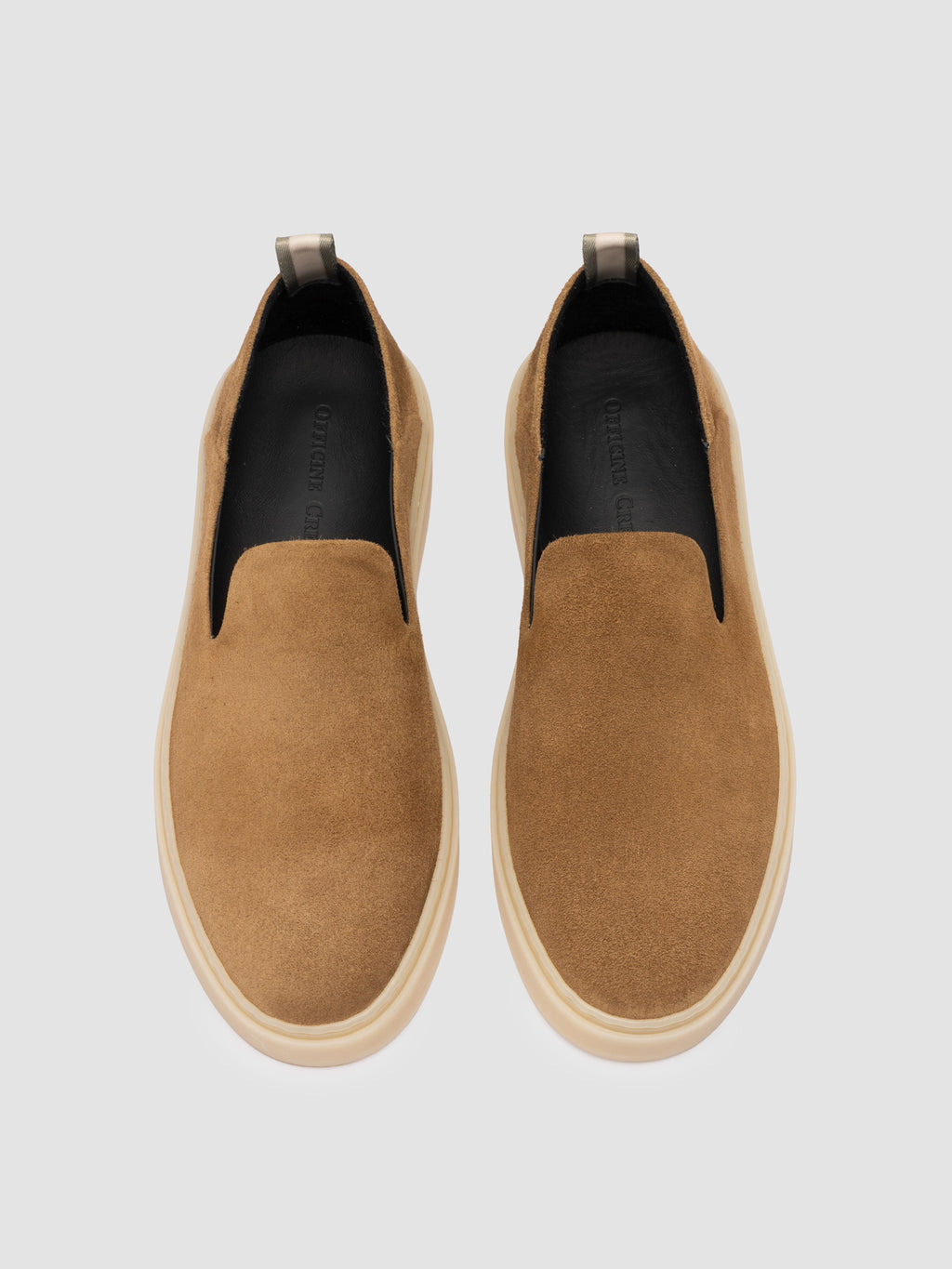MUSKRAT 107 - Beige Suede Sneakers - image 2,side view