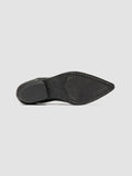 NOELIE DD 111 - Schwarze Penny-Slipper aus Leder - thumb image 5,side view