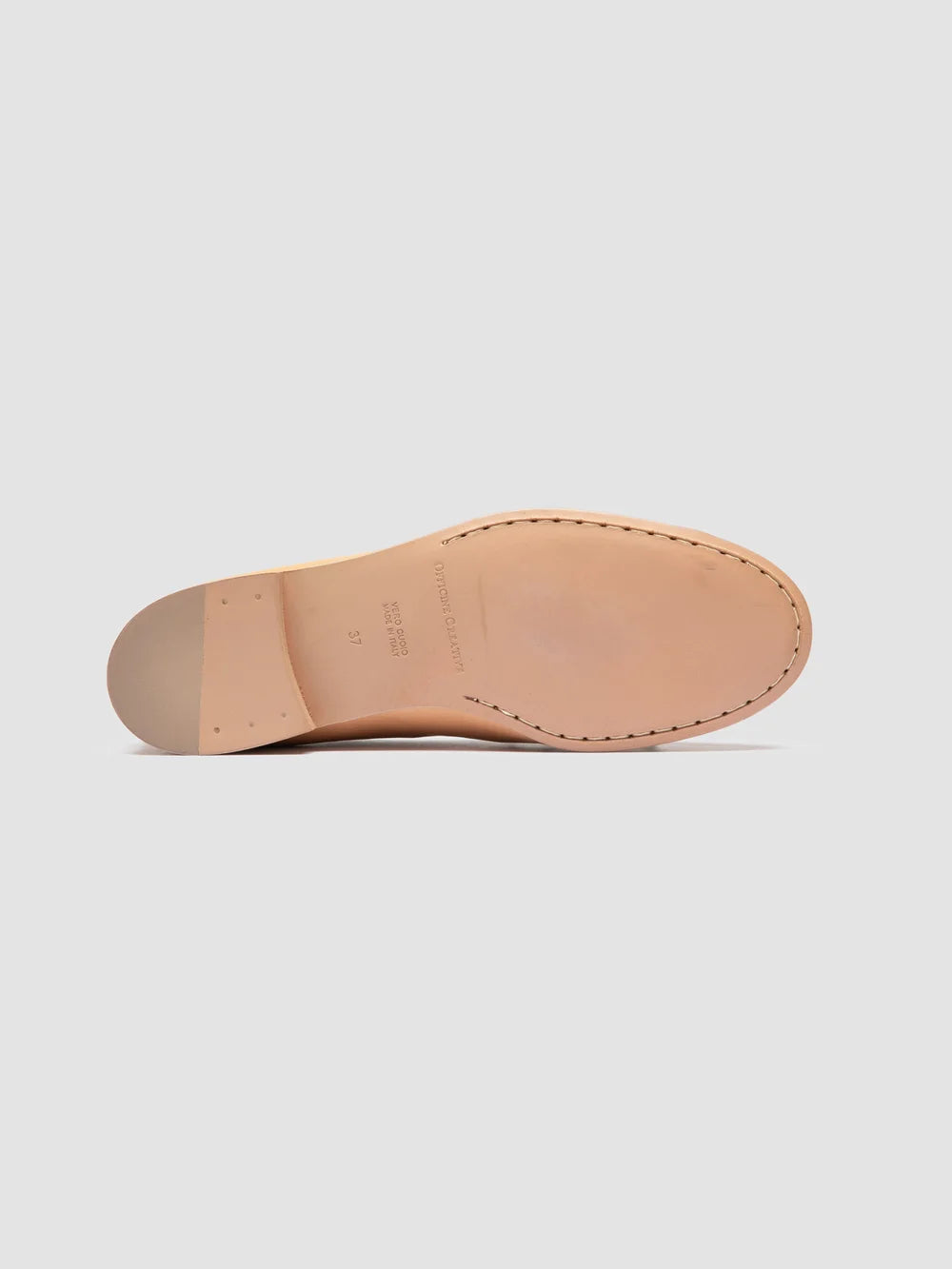 OLIVER 102 - Ballerinas aus graubraunem Leder - image 5,side view