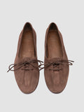 OLIVER 102 - Braune Ballerinas aus Wildleder - thumb image 2,side view