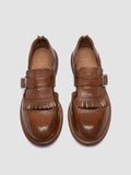 RUGGED 119 - Brown Leather Monk shoes - thumb image 2,side view