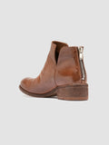 SHANTEL 003 - Brown Leather Zipped Boots - thumb image 4,side view
