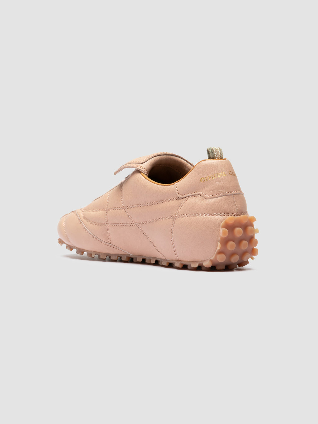 STRIKER 101 - Rose Leather Low Top Sneakers - image 4,side view