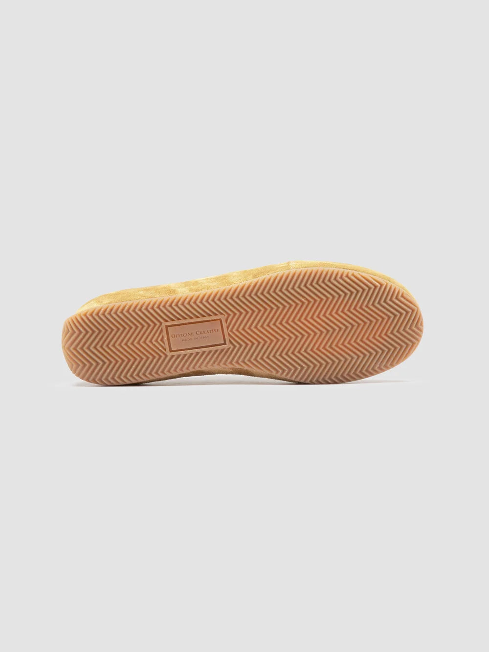 SUBSIDE 102 - Camel Leather and Suede Low-Top Sneakers - image 5,side view