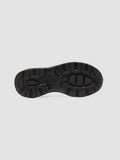 SUPURBIA 101 - Schwarze Low-Top-Sneaker aus Leder - thumb image 5,side view