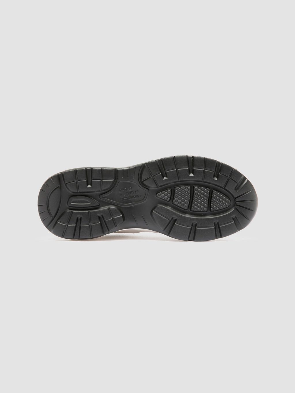 SUPURBIA 101 - Weiße Low-Top-Sneaker aus Leder und Mesh - image 5,side view