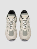 SUPURBIA 101 - Weiße Low-Top-Sneaker aus Leder und Wildleder - thumb image 2,side view