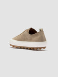 VULCAN 101 - Taupe Suede Low-Top Sneakers - thumb image 4,side view