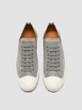 VULCAN 101 - Gray Suede Low-Top Sneakers - thumb image 2,side view