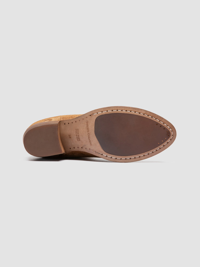 WADE 013 - Brown Suede Zipped Boots