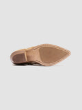 WANDA DD 103 - Brown Suede Zip Boots - thumb image 5,side view