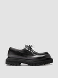 WISAL DD 125 - Black Leather Derby Shoes - thumb image 1,side view
