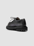 WISAL DD 125 - Black Leather Derby Shoes - thumb image 4,side view