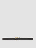 OC STRIP 102 - Schwarzer Ledergürtel - thumb image 1,side view
