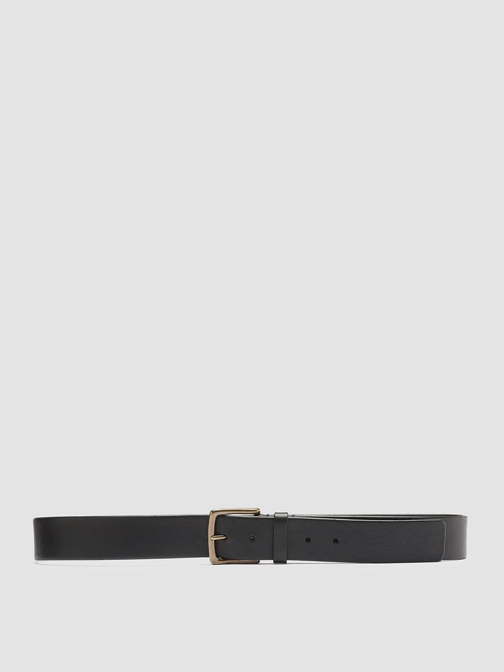 OC STRIP 22 - Schwarzer Ledergürtel - image 1,side view