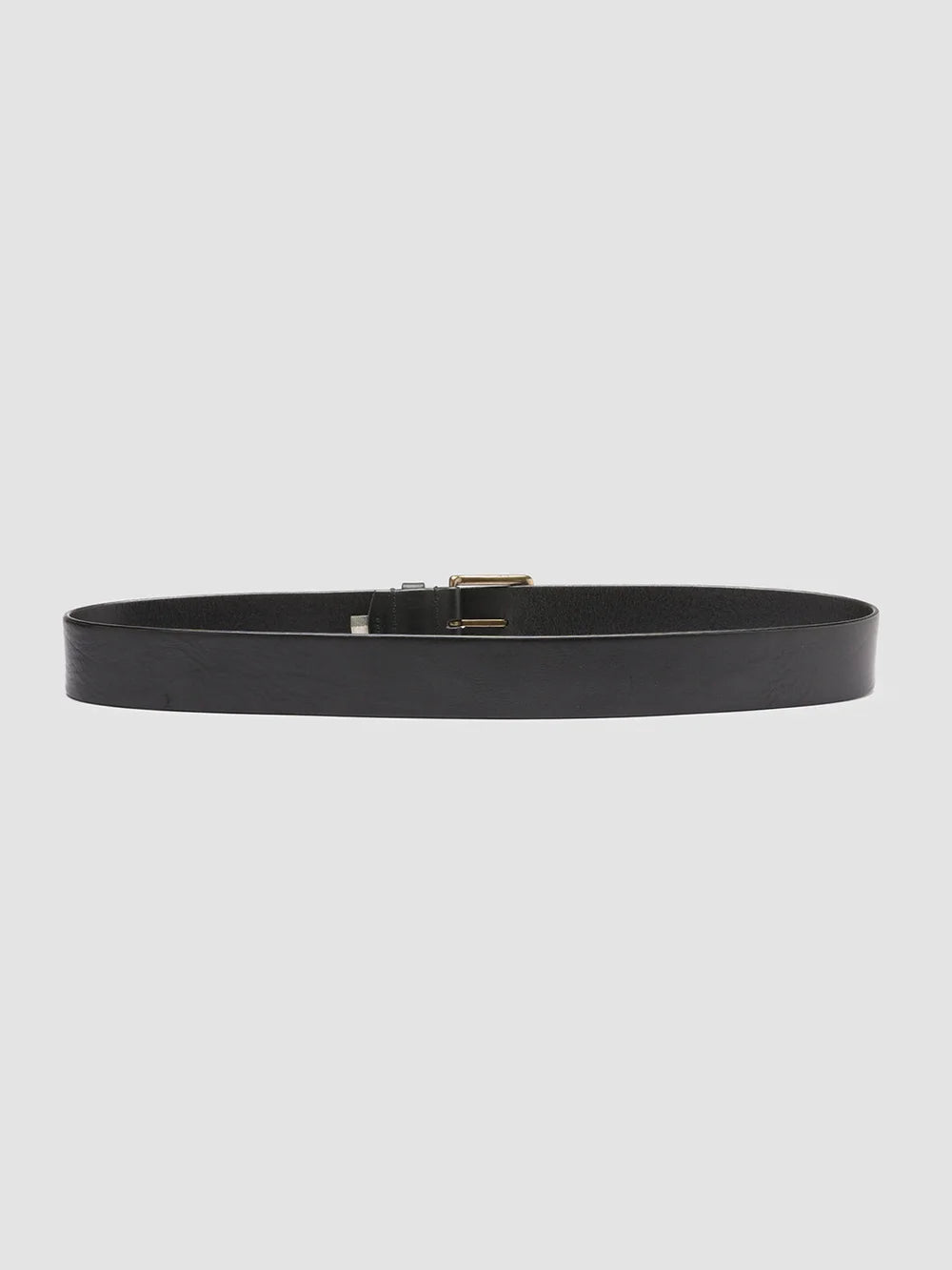 OC STRIP 22 - Schwarzer Ledergürtel - image 3,side view