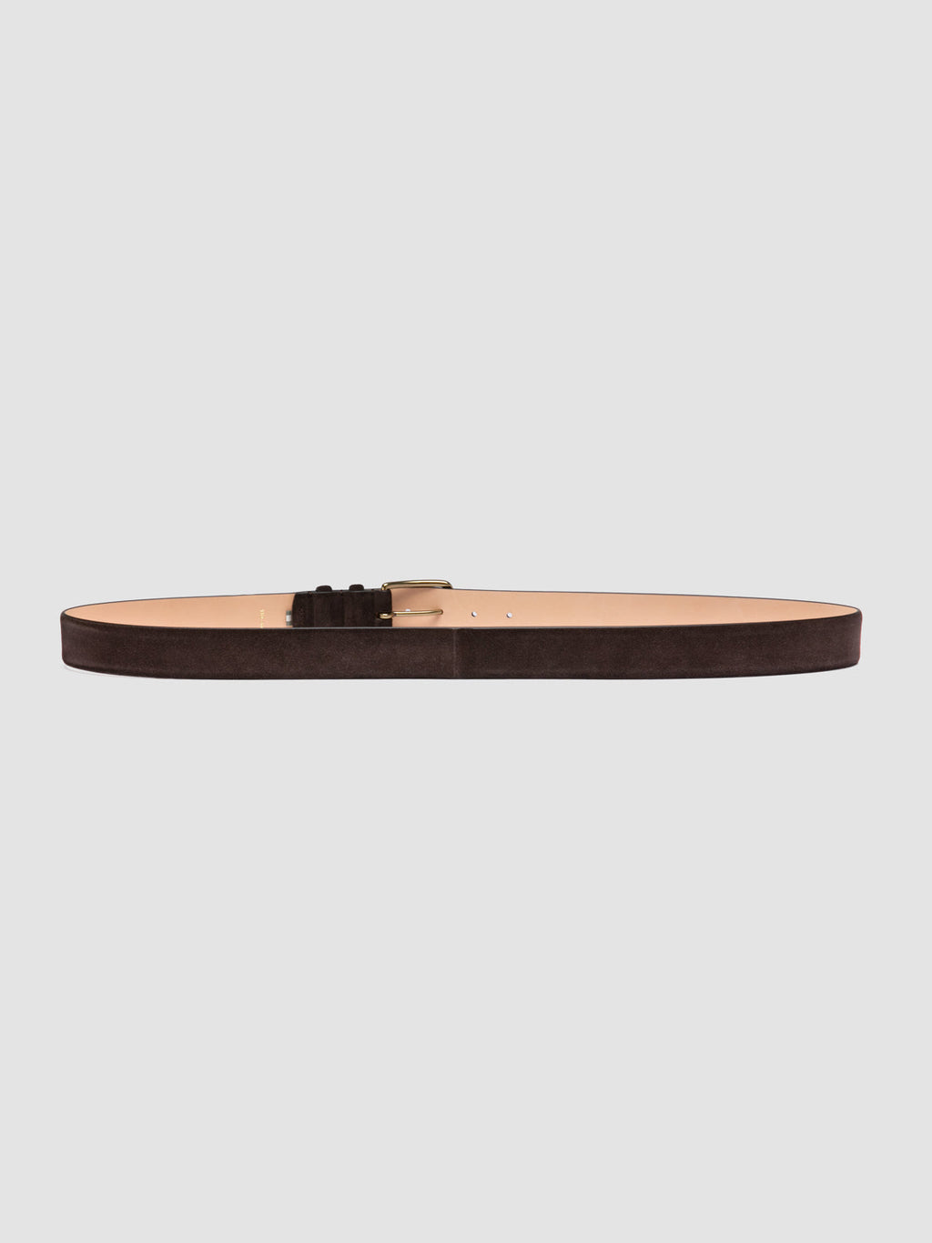 OC STRIP 33 - Brauner Wildledergürtel - image 3,side view