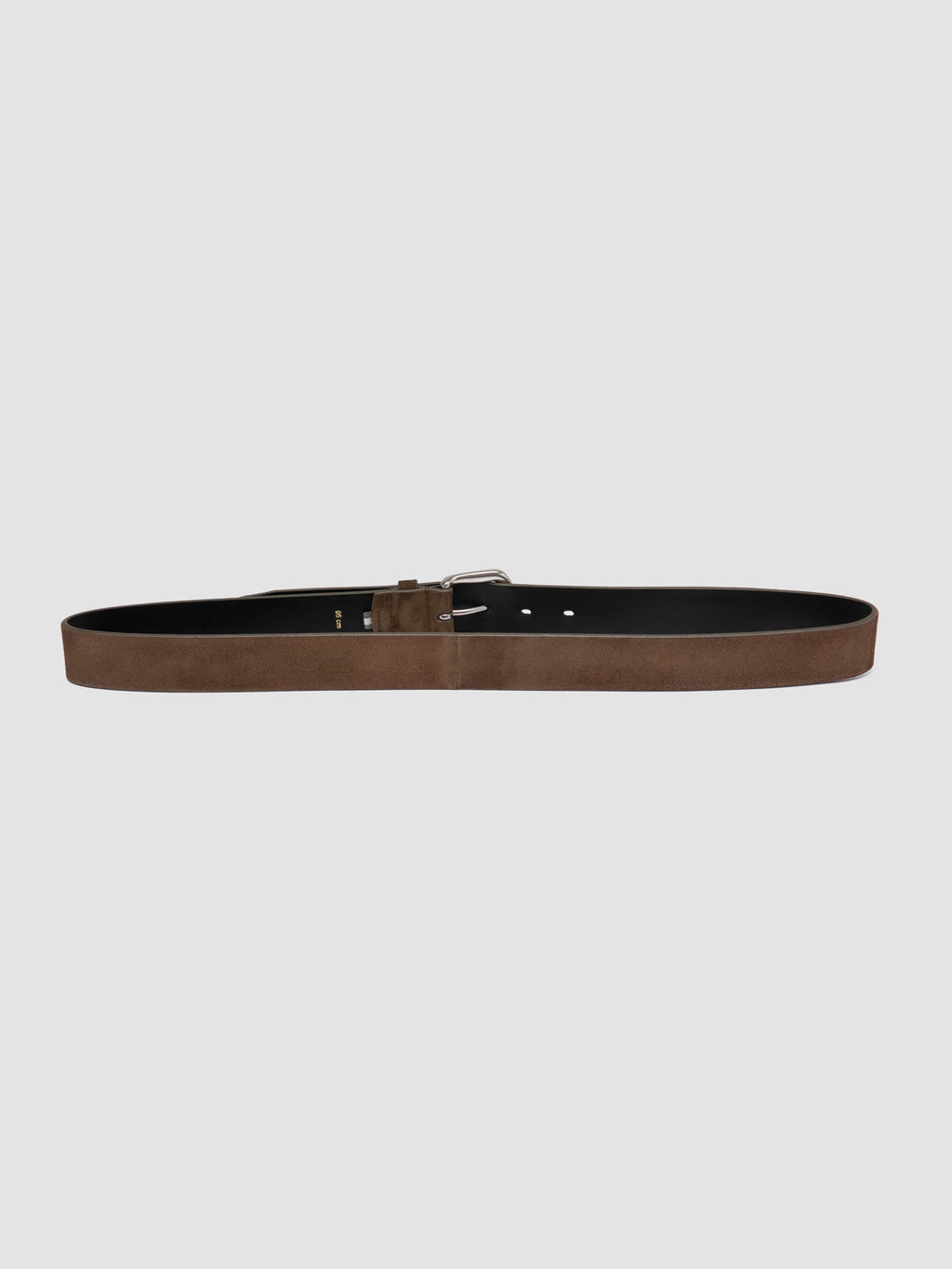 OC STRIP 083 - Taupe Suede Belt - image 3,side view