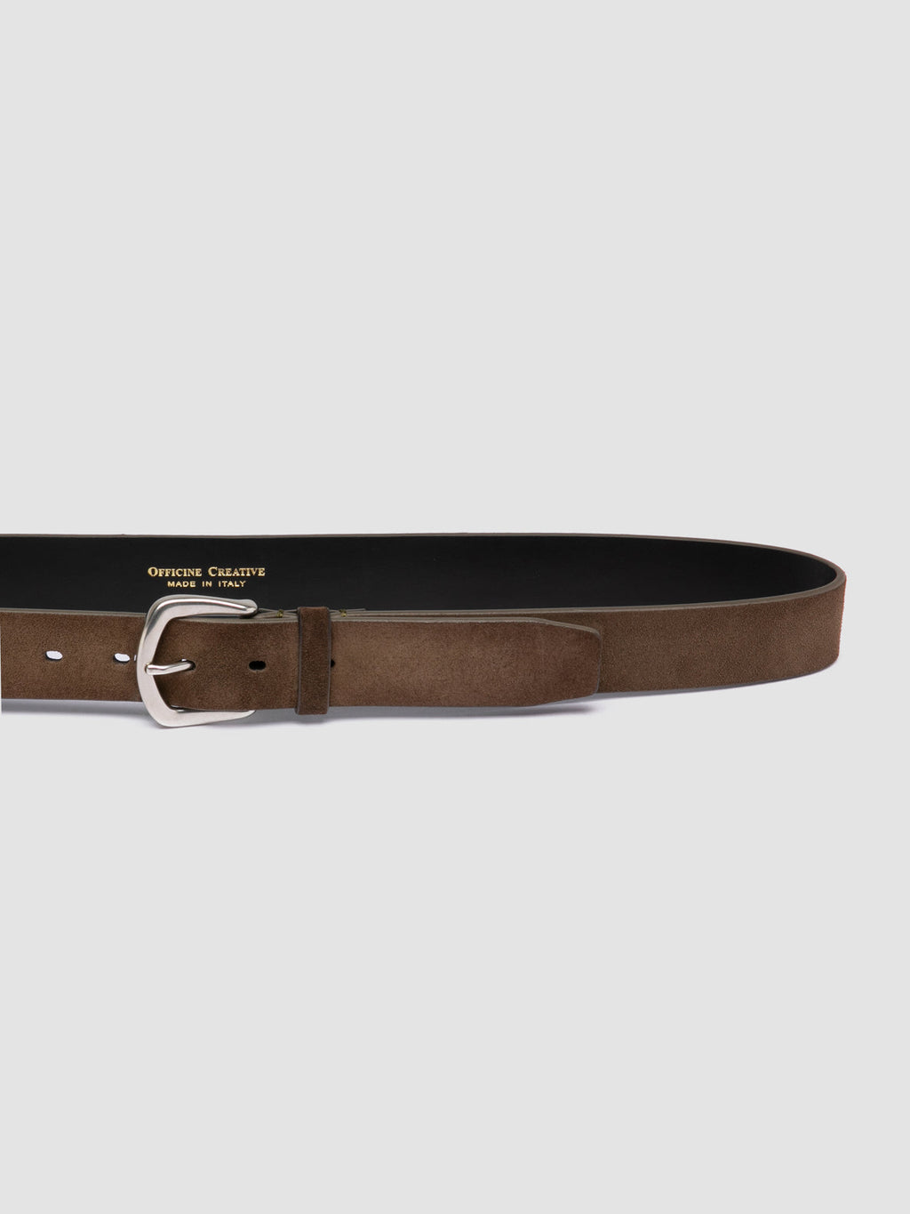 OC STRIP 083 - Taupe Suede Belt - image 4,side view