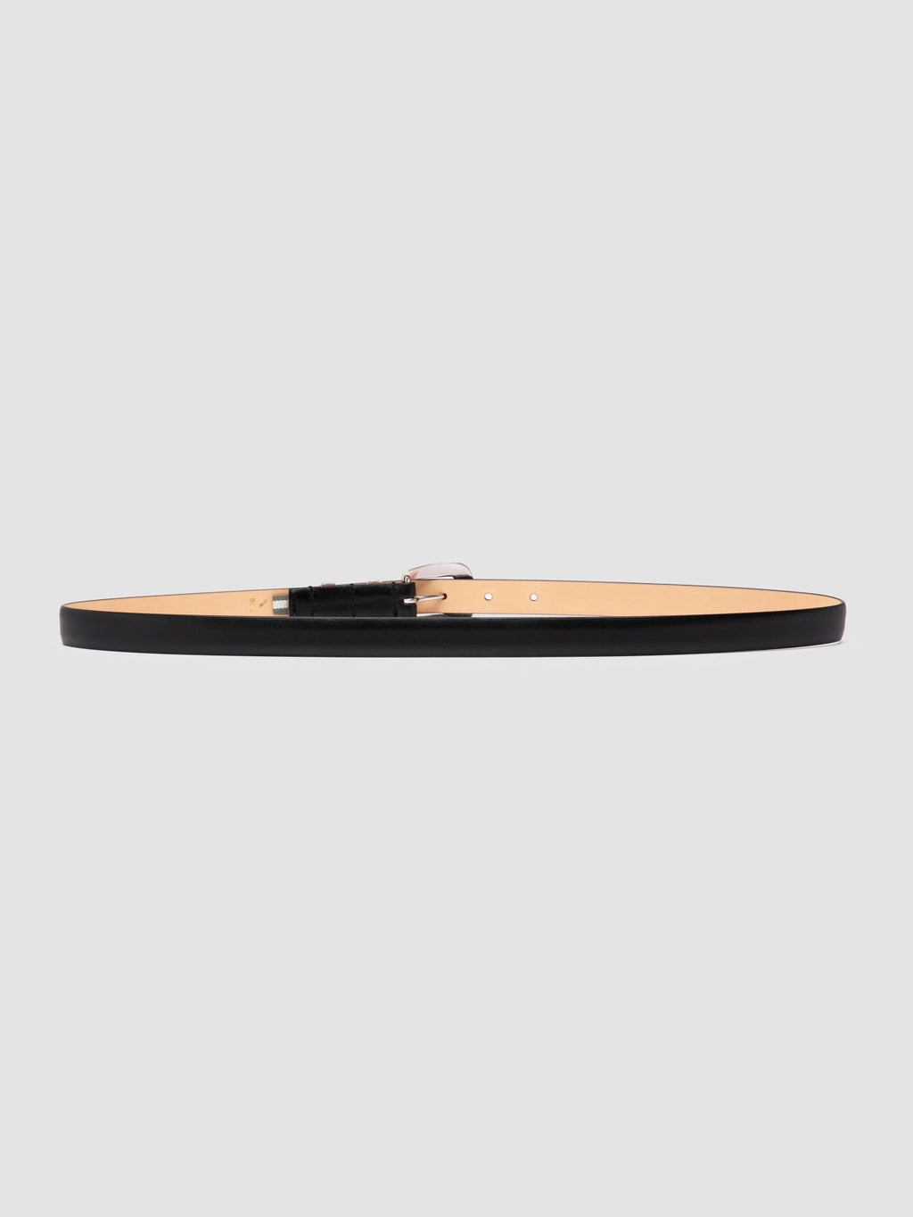 OC STRIP 091 - Schwarzer Ledergürtel - image 3,side view