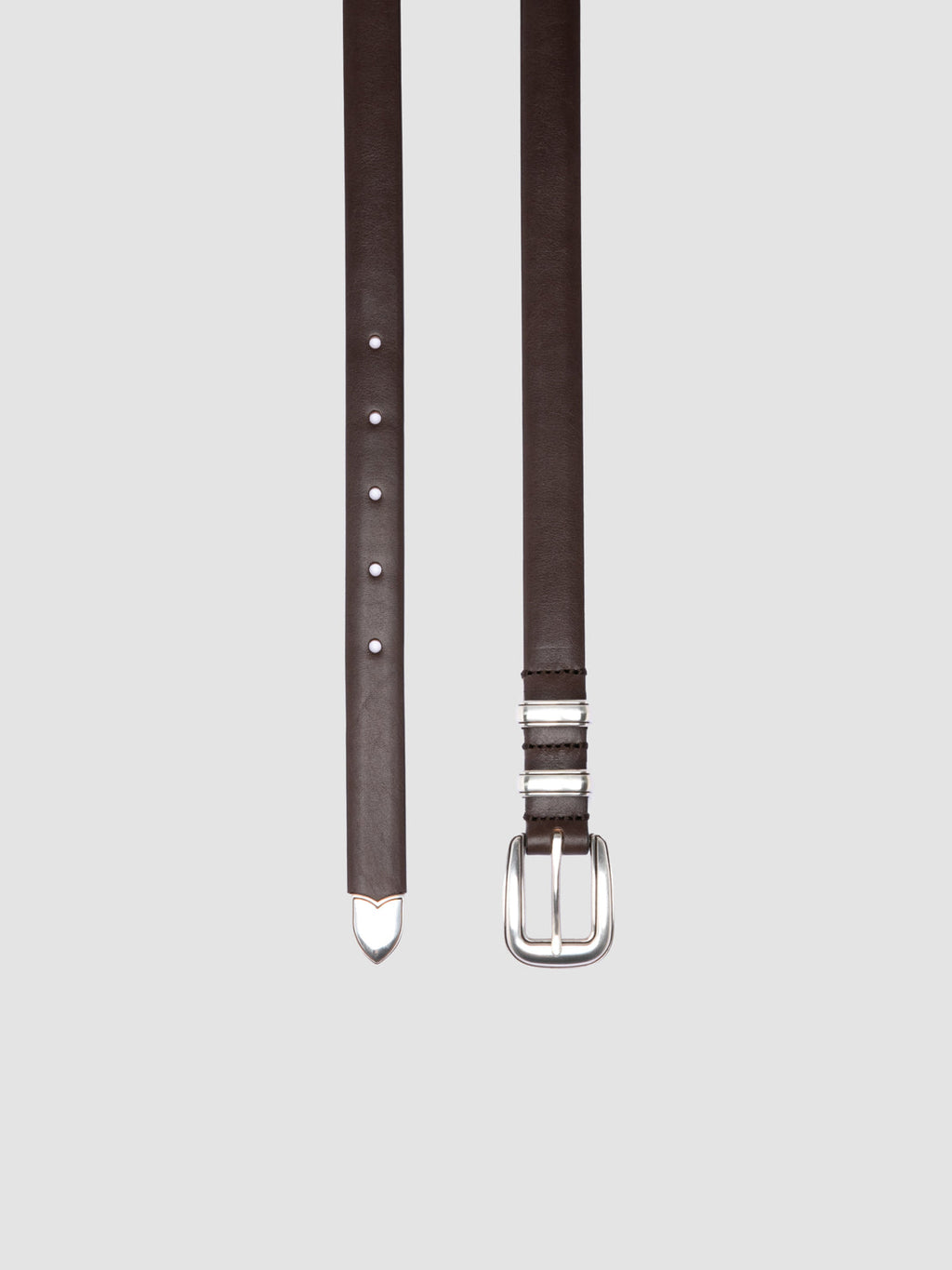 OC STRIP 091 - Brauner Ledergürtel - image 2,side view