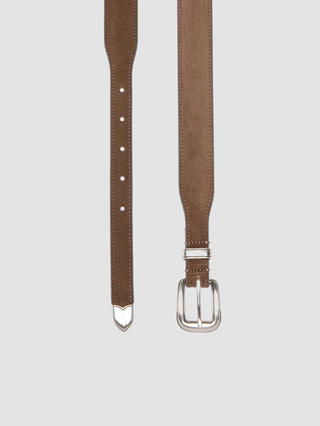 OC STRIP 092 - Brown Suede Belt - image 2,side view