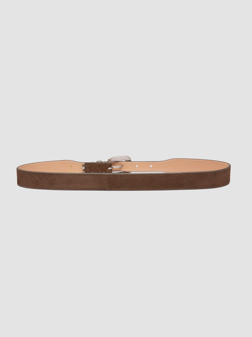 OC STRIP 092 - Brown Suede Belt - image 3,side view
