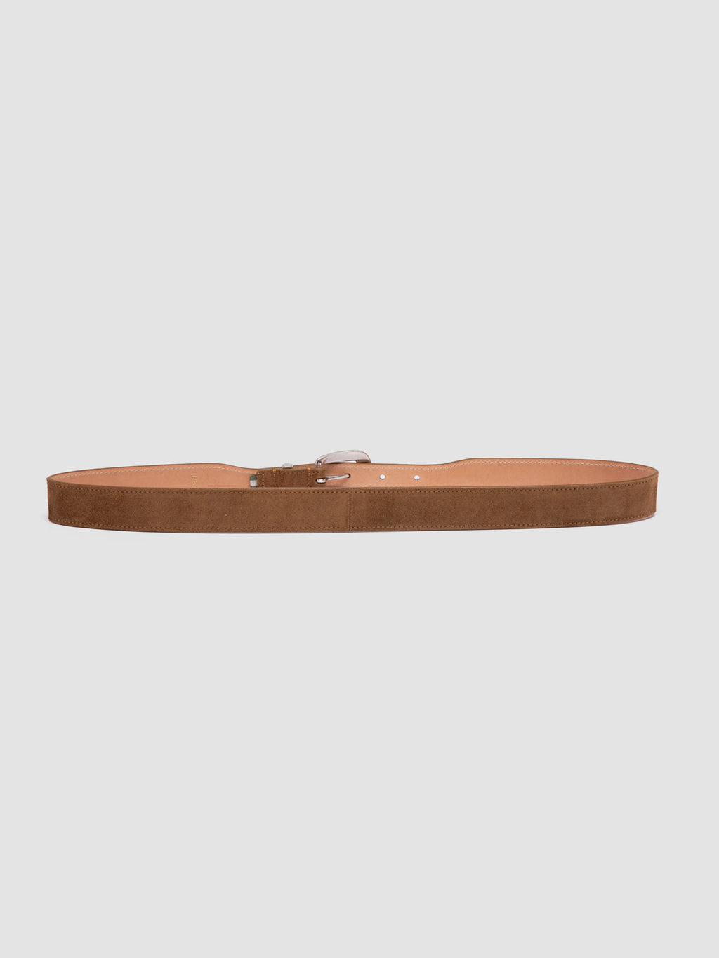 OC STRIP 092 - Brauner Wildledergürtel - image 3,side view