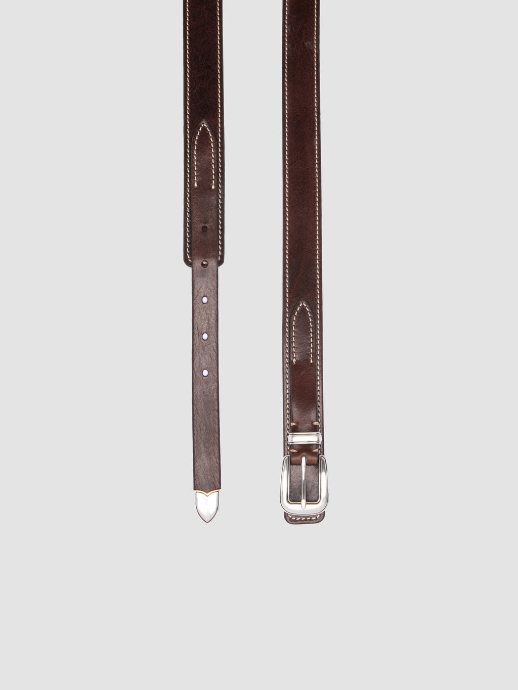 OC STRIP 097 - Brown Leather Belt - image 2,side view