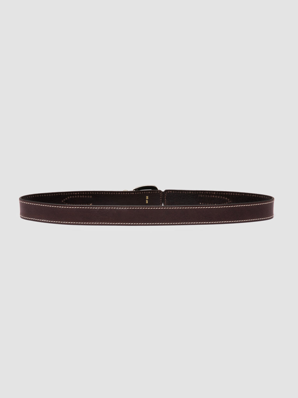 OC STRIP 097 - Brown Leather Belt - image 3,side view
