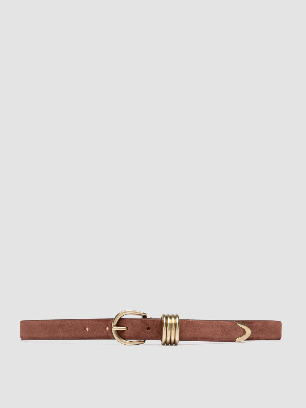 OC STRIP 098 - Brauner Wildledergürtel - image 1,side view