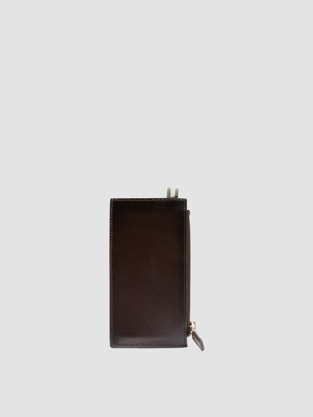 BOUDIN 18 - Kartenetui aus braunem Leder - image 1,side view