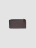BOUDIN 18 - Kartenetui aus braunem Leder - thumb image 5,side view