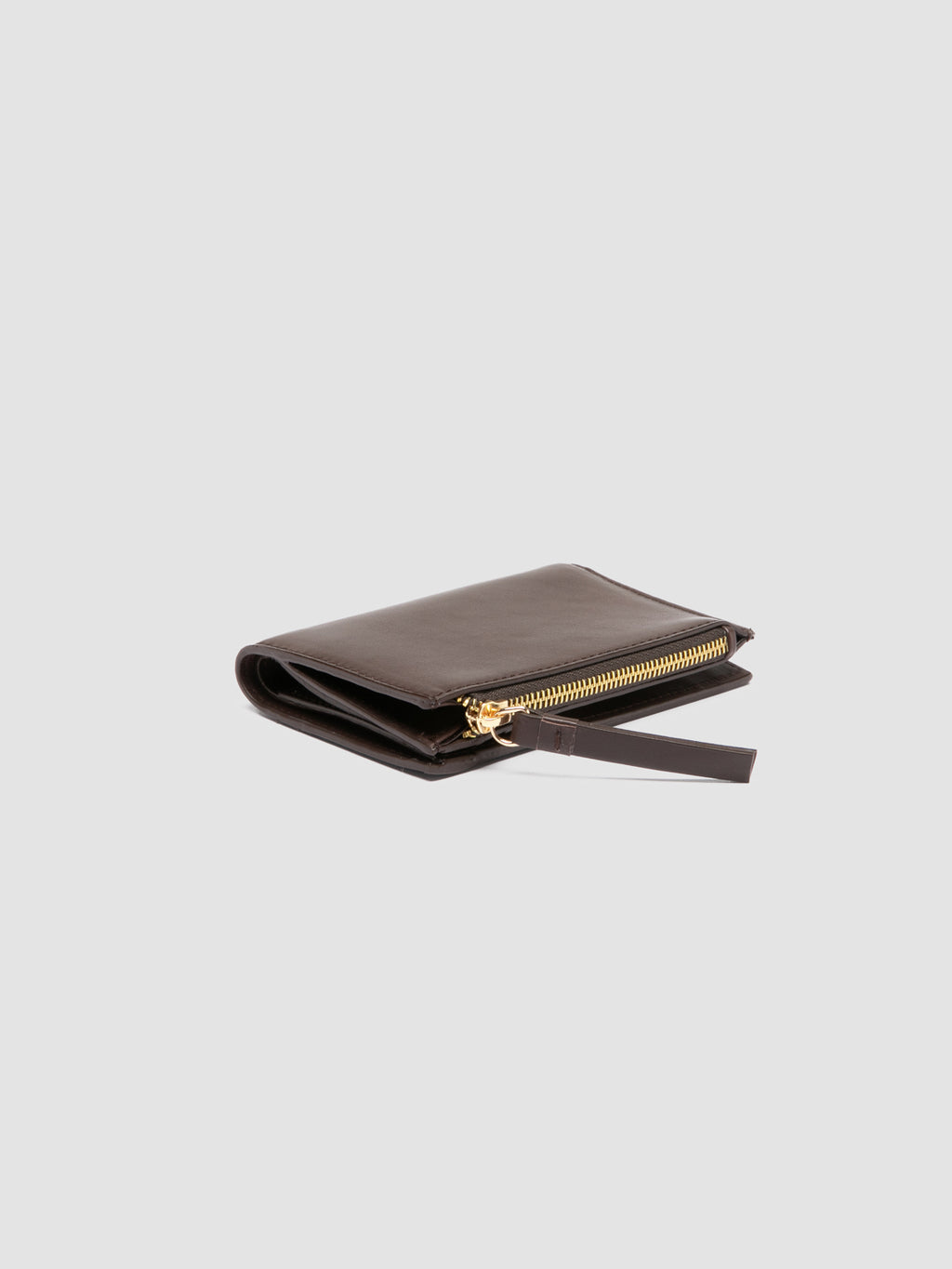 JULIET 004 - Braune Lederbrieftasche - image 3,side view