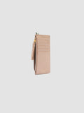 JULIET 103 - Rose Woven Leather card holder - thumb image 4,side view