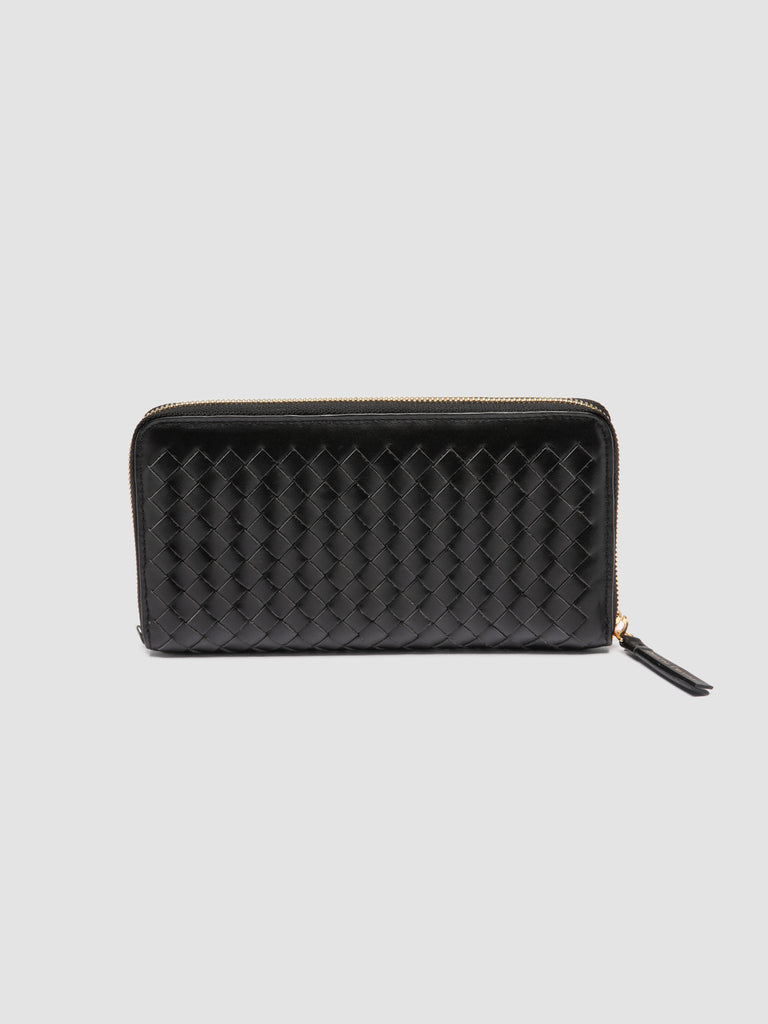 JULIET 201 - Black Leather Wallet Officine Creative - 2