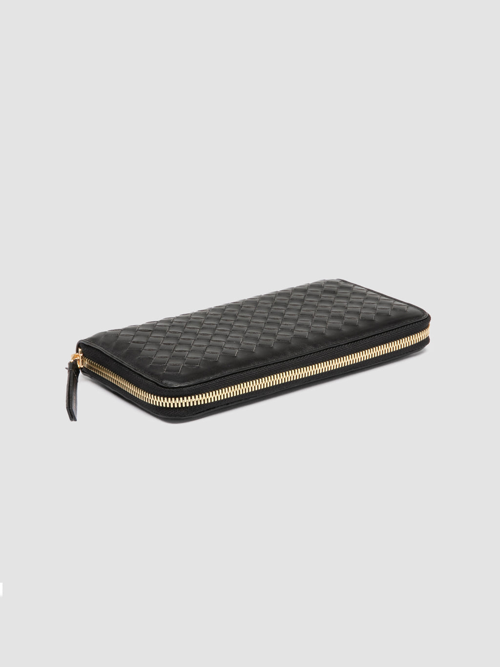 JULIET 201 - Schwarze Lederbrieftasche - image 3,side view