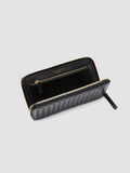 JULIET 201 - Schwarze Lederbrieftasche - thumb image 5,side view