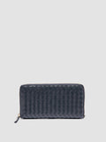 JULIET 201 - Blue Leather Wallet - thumb image 1,side view