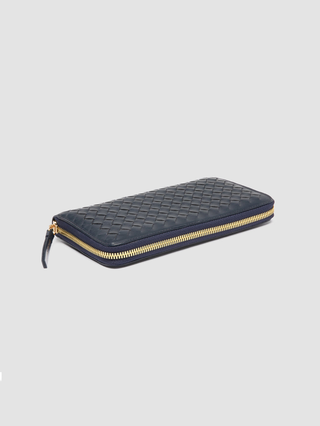 JULIET 201 - Blue Leather Wallet - image 3,side view