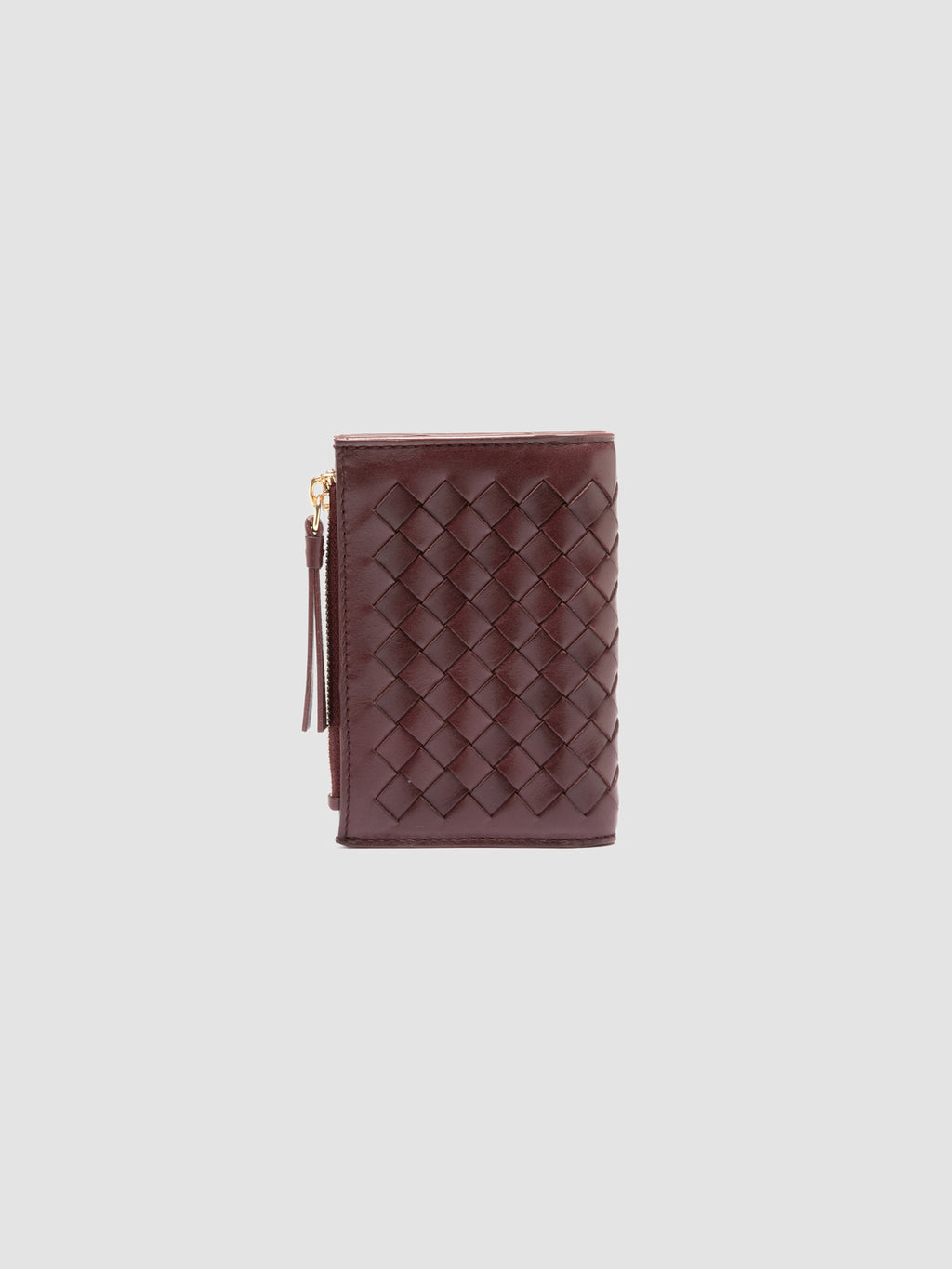JULIET 204 - Burgundy Leather Wallet - image 2,side view