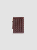 JULIET 204 - Burgundy Leather Wallet - thumb image 2,side view