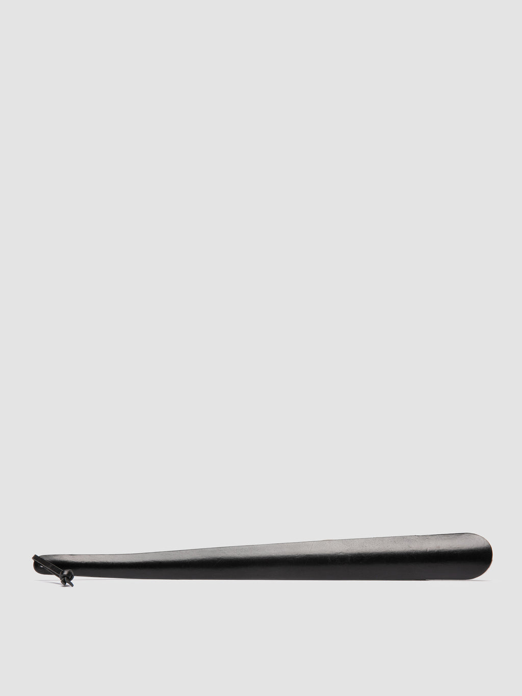 SHOEHORN - Black Leather Shoe Horn - image 4,side view