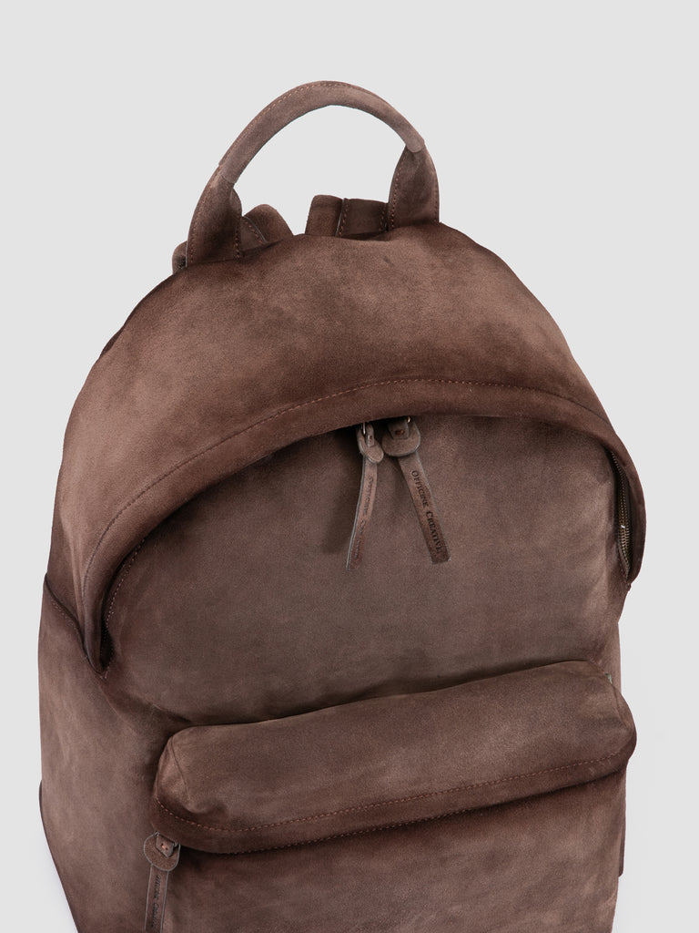 OC PACK 001 - Taupe Suede Backpack